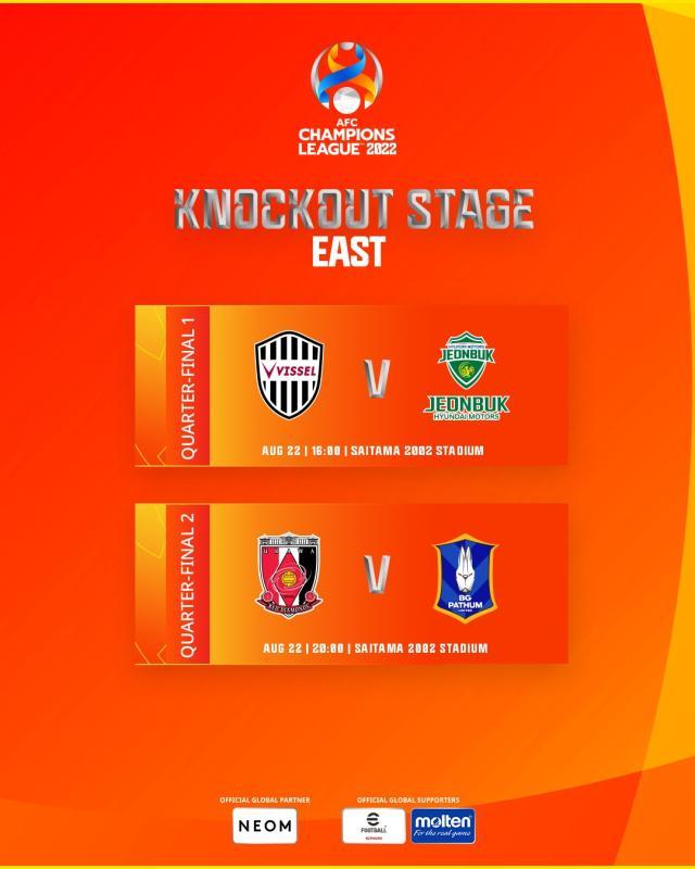 开云在线-亚冠东亚区四强产生 1/4决赛日本两队避免内战